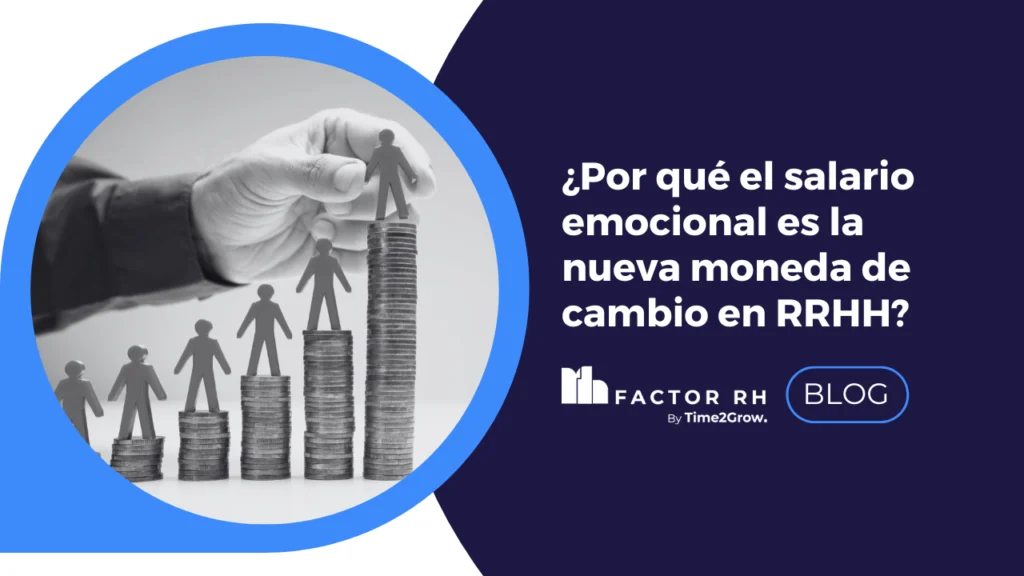 Salario emocional en el clima laboral donde se ve un equipo de trabajo feliz