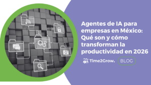 Agentes de IA para empresas en México automatizando procesos en ERP y CRM para mejorar productividad